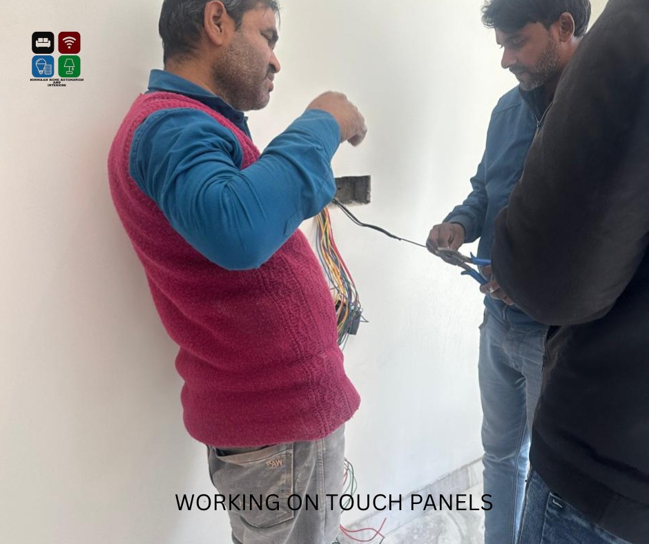 Working on touch panels